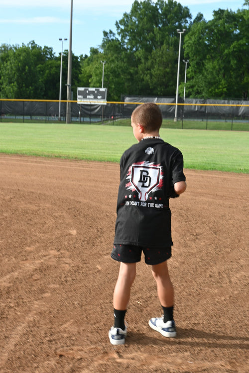 Black T-Shirt with I'm Meant For The Game