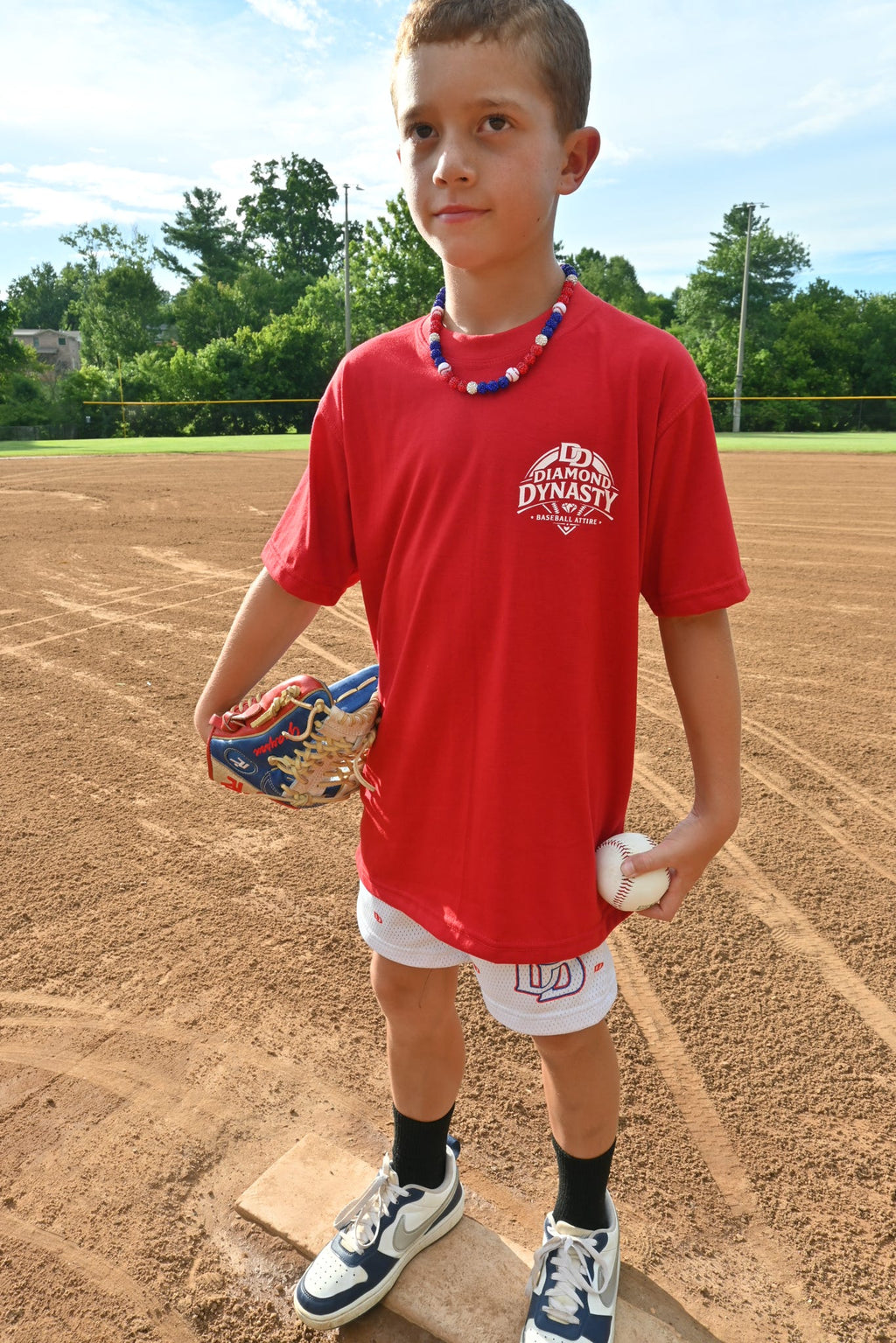 Red DD T-Shirt with I'm Meant For The Game
