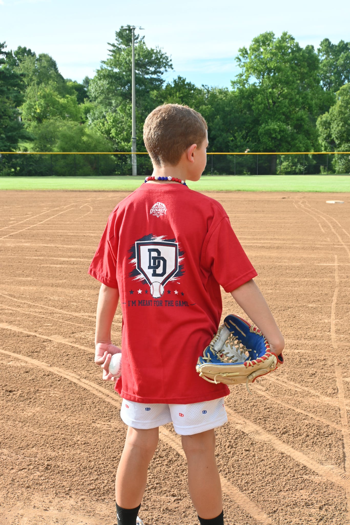 Red DD T-Shirt with I'm Meant For The Game