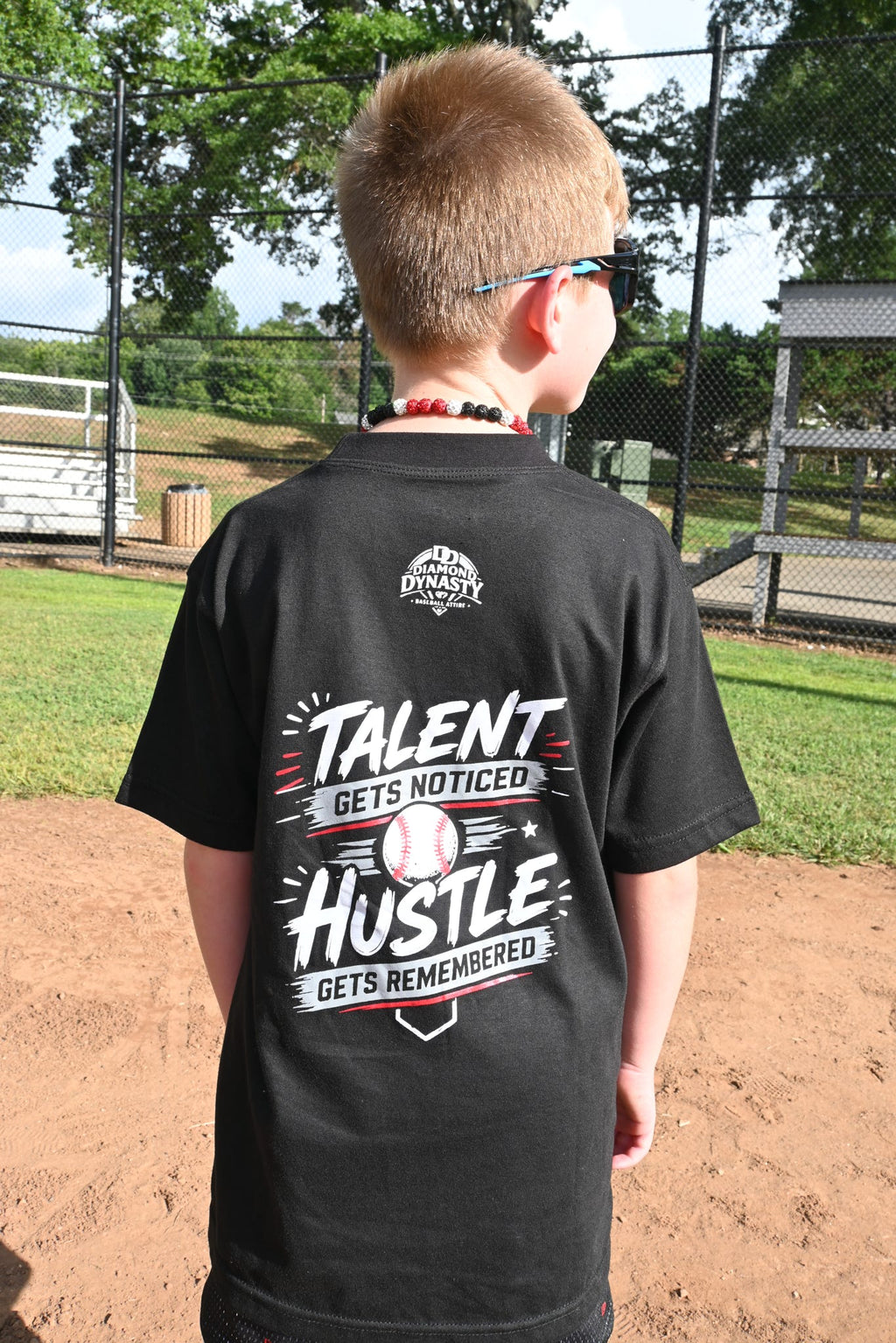 Talent Gets Noticed. Hustle Gets Remembered. Tee