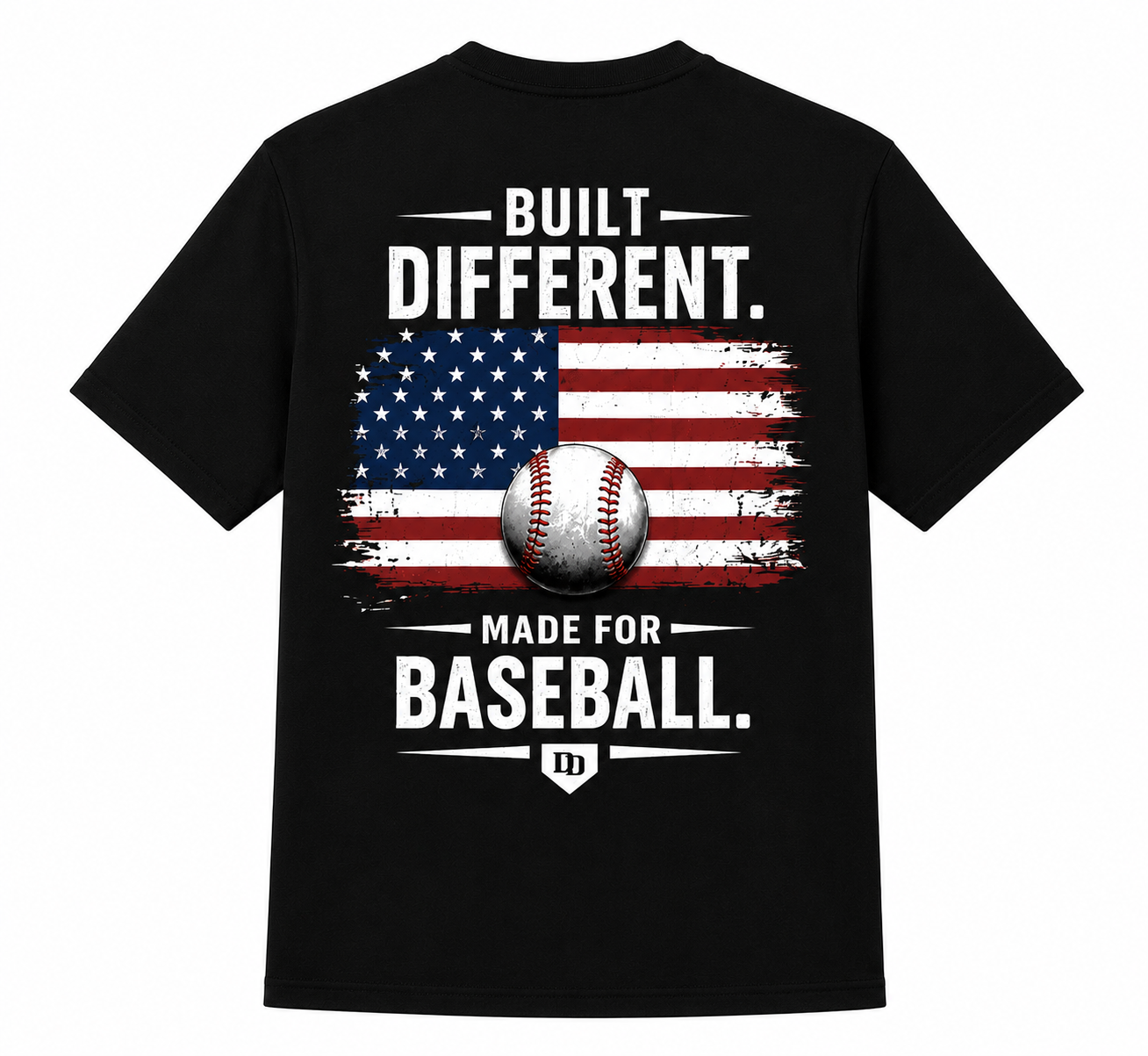 Built Different Made for Baseball T-Shirt