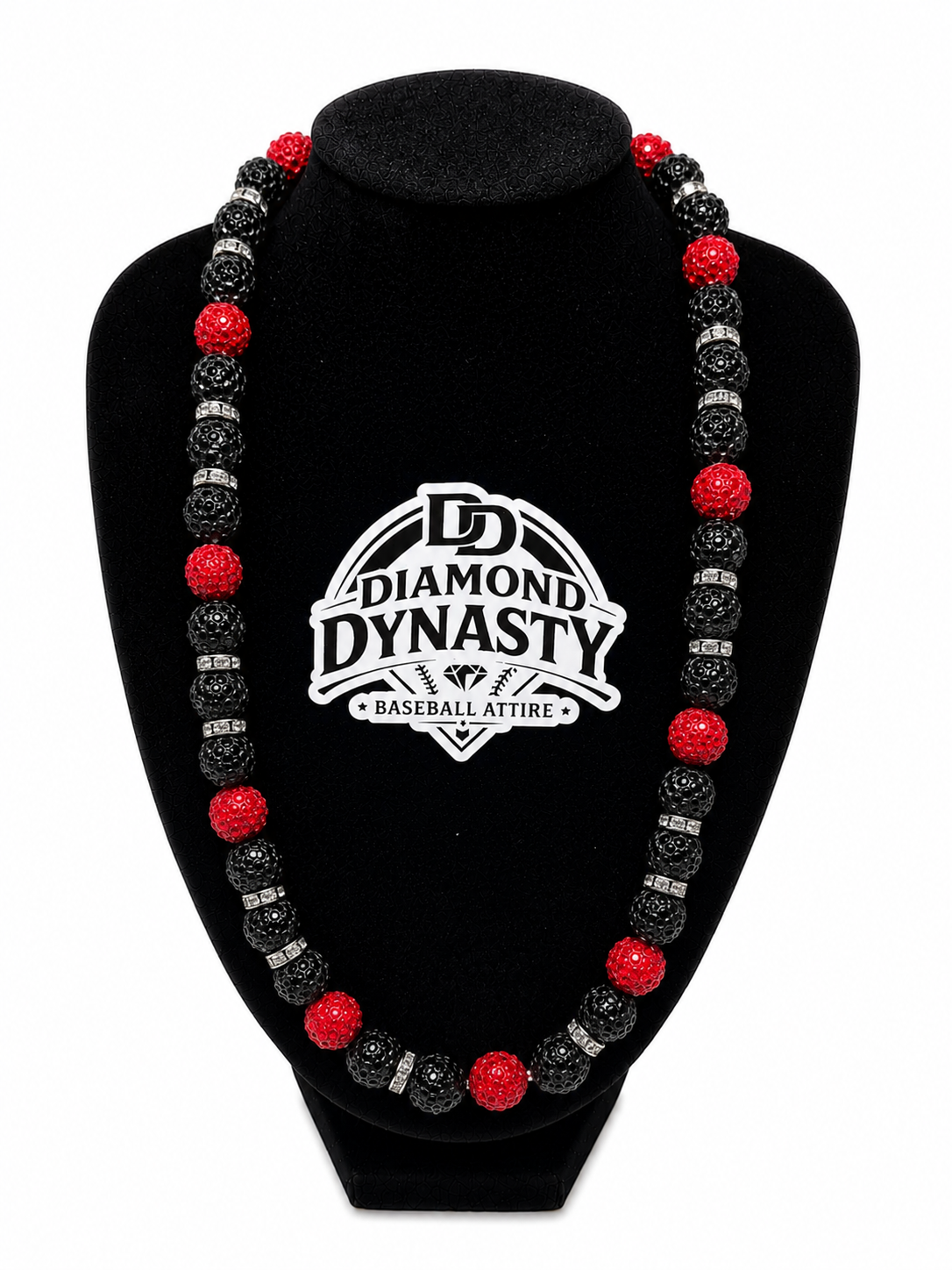 Night Flame Baseball Necklace