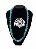 Carolina Ice Baseball Necklace
