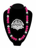 Purple Reign Baseball Necklace