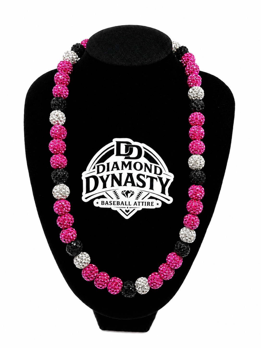 Purple Reign Baseball Necklace