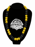 Yellow Jacket Baseball Necklace