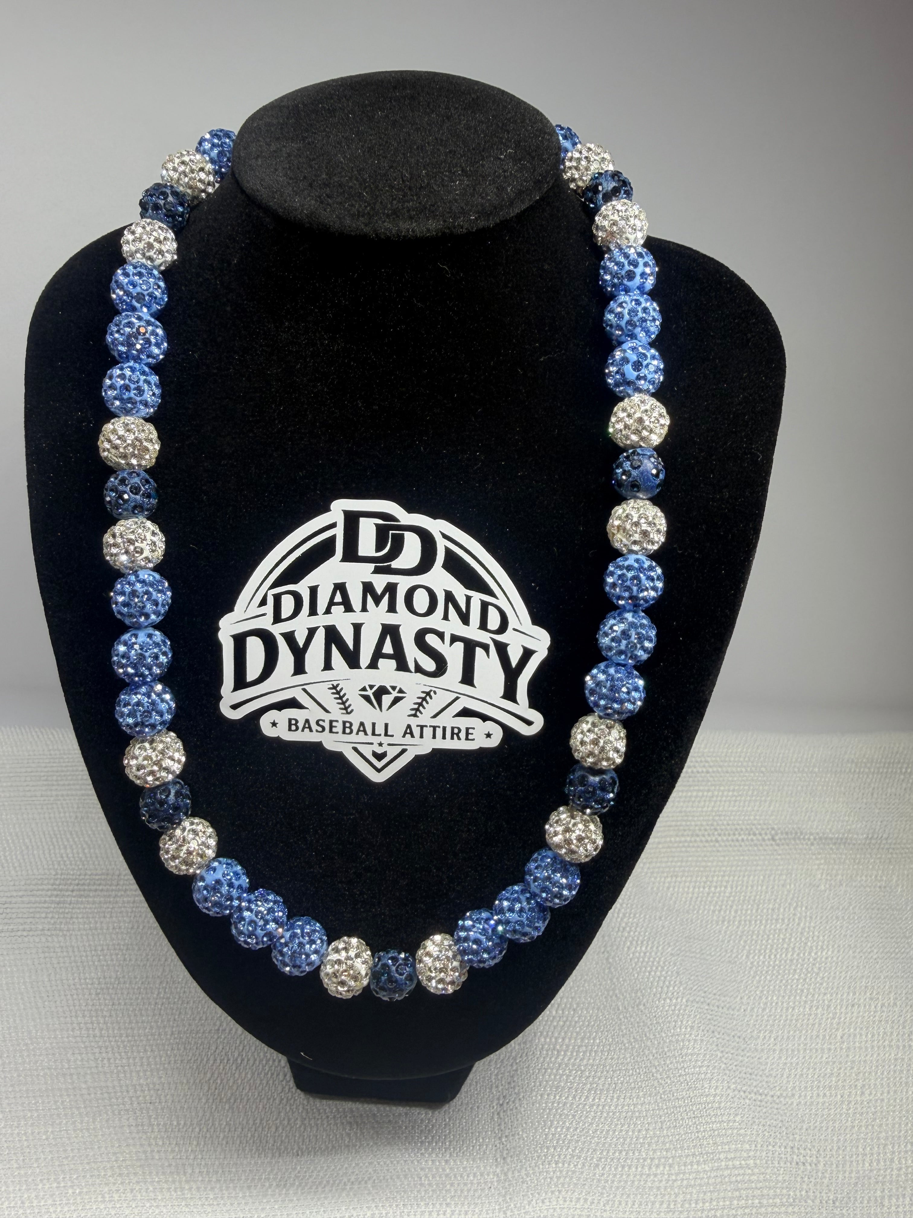 Glacier Baseball Necklace